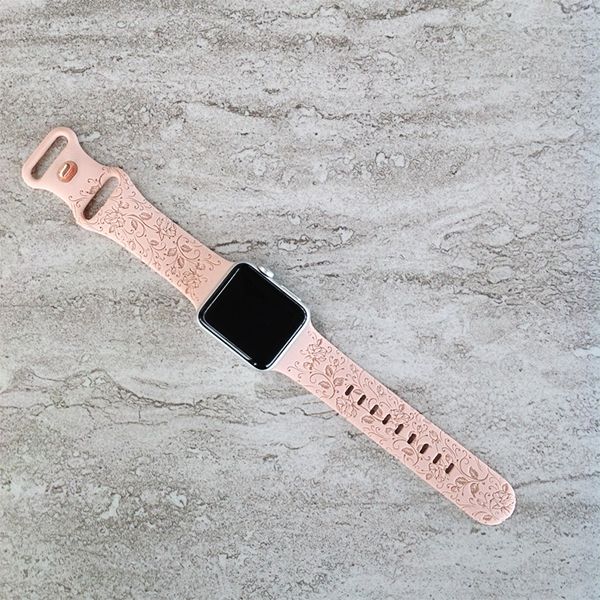 Wild Floral Silicone Watch Band