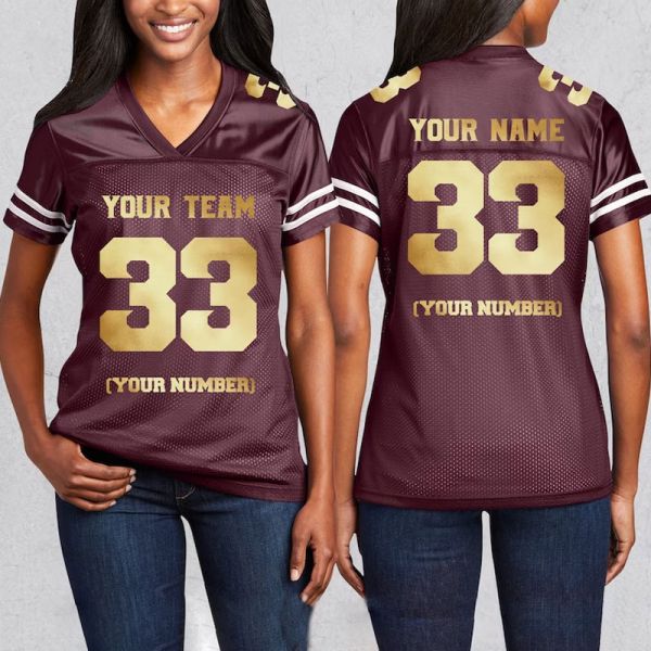 Custom Ladies Football Jersey Make Your Own Jersey Shirt